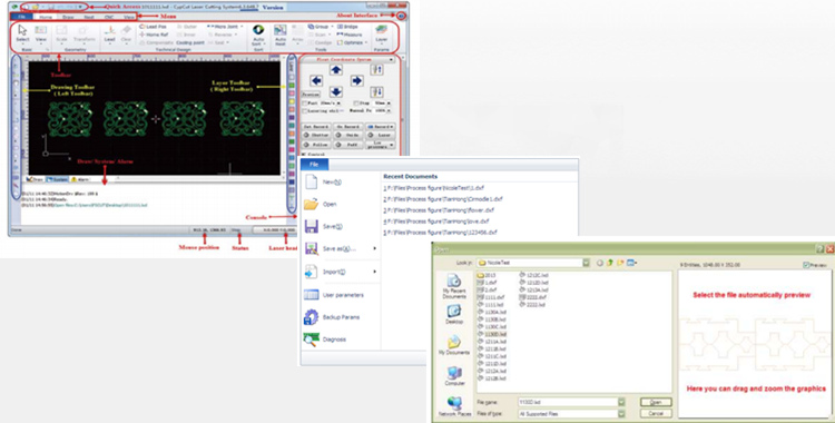 1000w 2000w Sheet Steel Metal Tube Cnc Fiber Laser Cutting Machine For Sale 1000w 2000w Stahlblech Metallrohr Cnc-Faser-Laser-Schneidemaschine zu verkaufen
