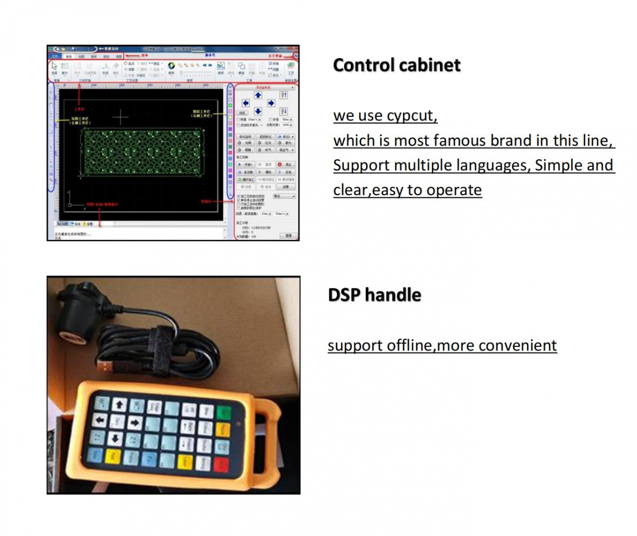 10kw Faserlaser-Schneidemaschine zum Schneiden von Edelstahl