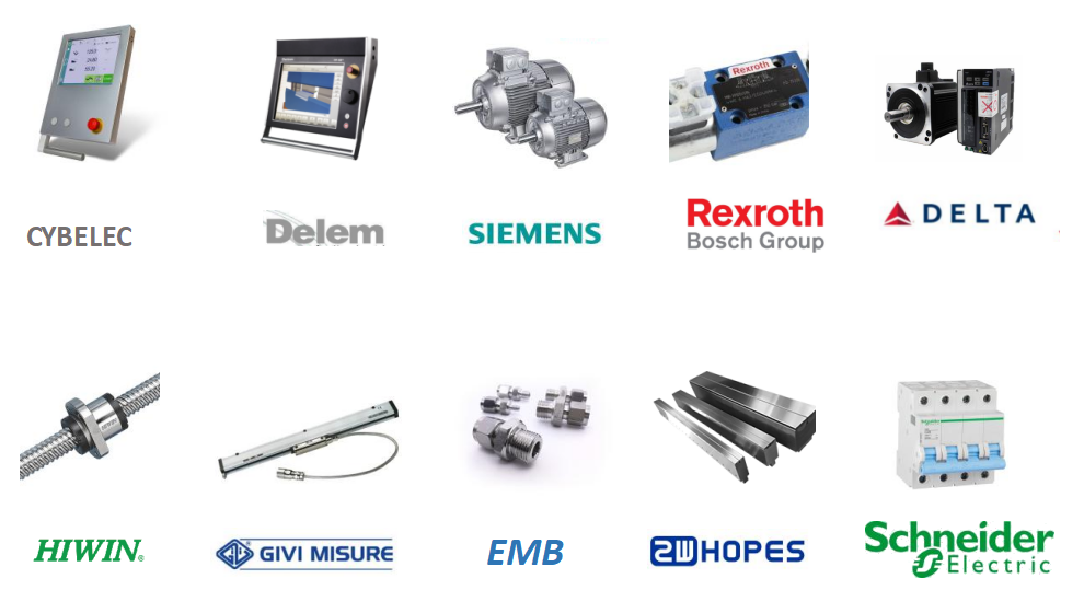 160t-4000 4-axis Cnc Hydraulic Bending Machine Press Brake 160t-4000 4-Achsen-CNC-Hydraulik-Biegemaschine Abkantpresse