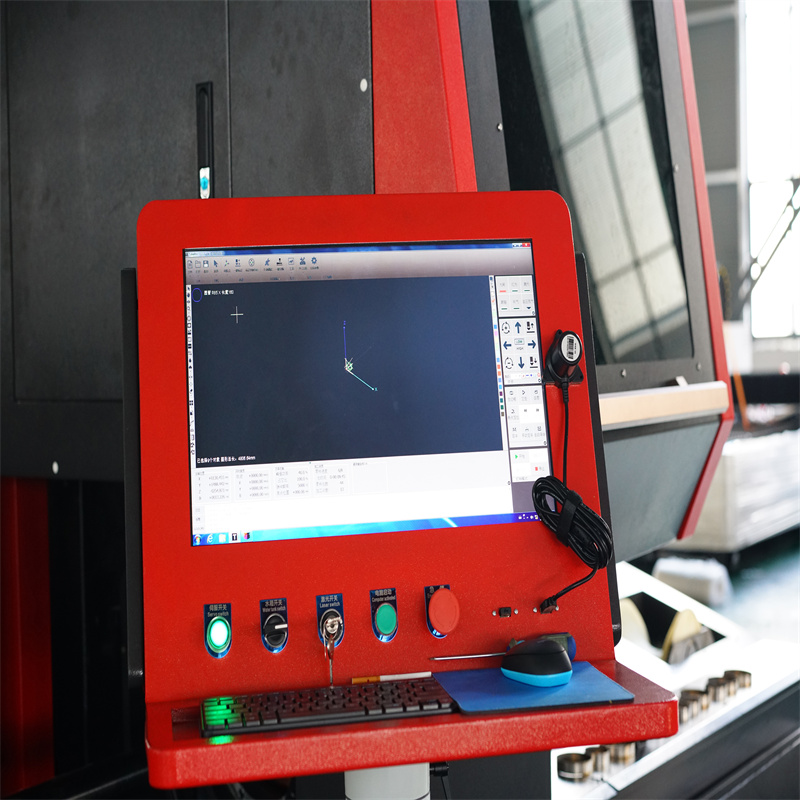 1kw 2kw 3kw 6kw Cnc-Faser-Laser-Schneidemaschinen für Edelstahlblech