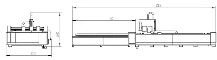 1kw 2kw 3kw 6kw Cnc Fiber Laser Cutting Machines For Stainless Steel Metal Sheet 1kw 2kw 3kw 6kw Cnc-Faser-Laser-Schneidemaschinen für Edelstahlblech