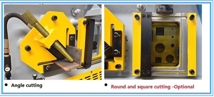 60t Q35-16 Hydraulische Hüttenarbeiter-Scher-Stanz-Biege- und Kerbmaschine