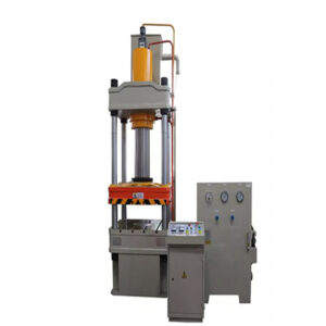 Edelstahl-Kochtopf, der Maschine herstellt Automatische vierspaltige hydraulische Pressmaschine
