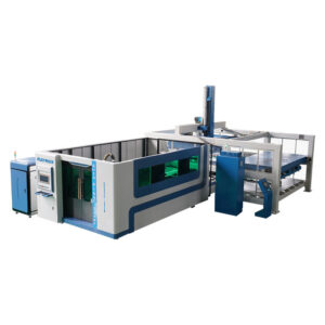Wasserkühlung Automatische CNC-Metallfaser-Laser-Schneidemaschine 1500w