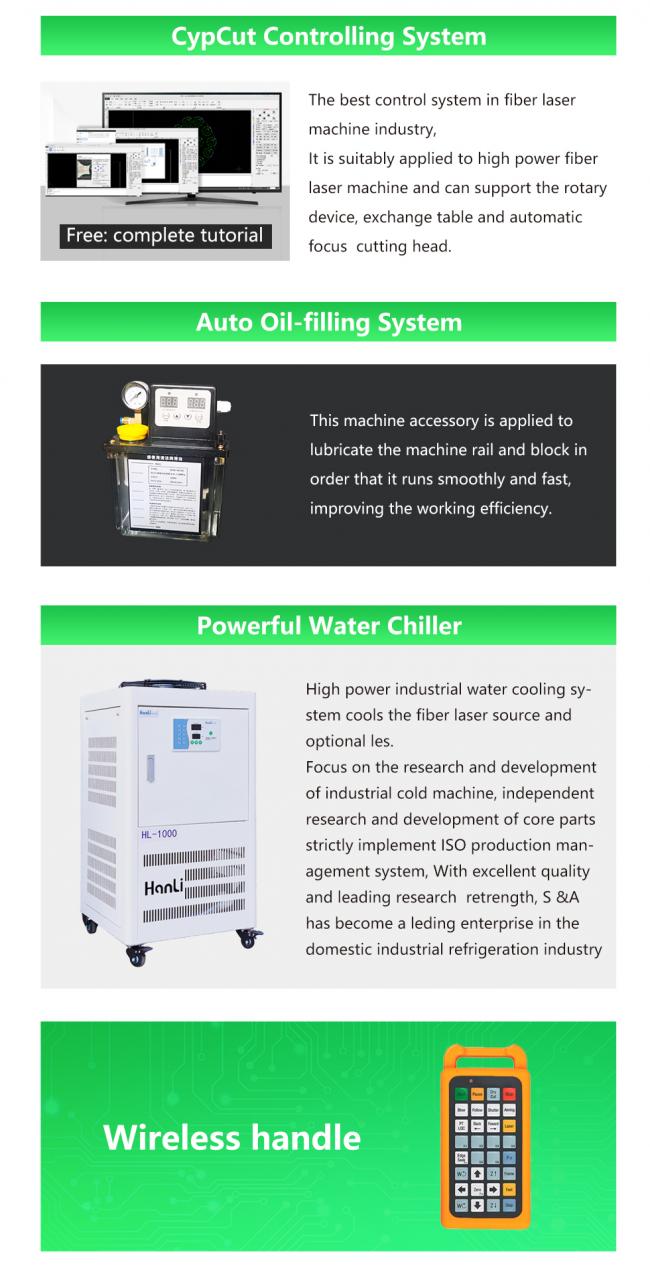 Carbon Iron Aluminum Metal Stainless Steel Cnc Fiber Laser Cutting Machine Kohlenstoff-Eisen-Aluminium-Metall-Edelstahl-CNC-Faser-Laser-Schneidemaschine