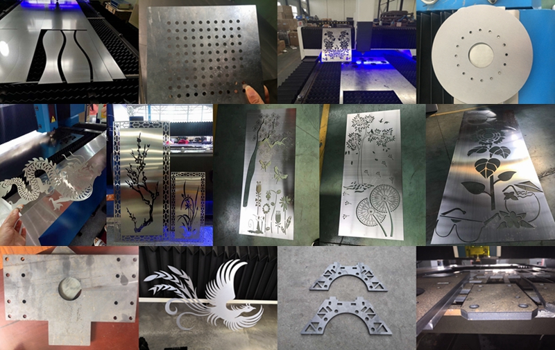 Cnc Sheet Metal Fiber Laser Cutting Machine CNC-Faserlaserschneidemaschine für Bleche