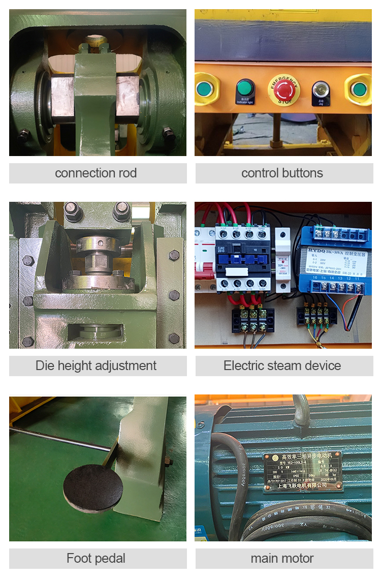 Deepthroat 16 Tons Punch Mechanical Punching Machine For Sheet Metal Deepthroat 16 Tons Punch Mechanische Stanzmaschine für Blech