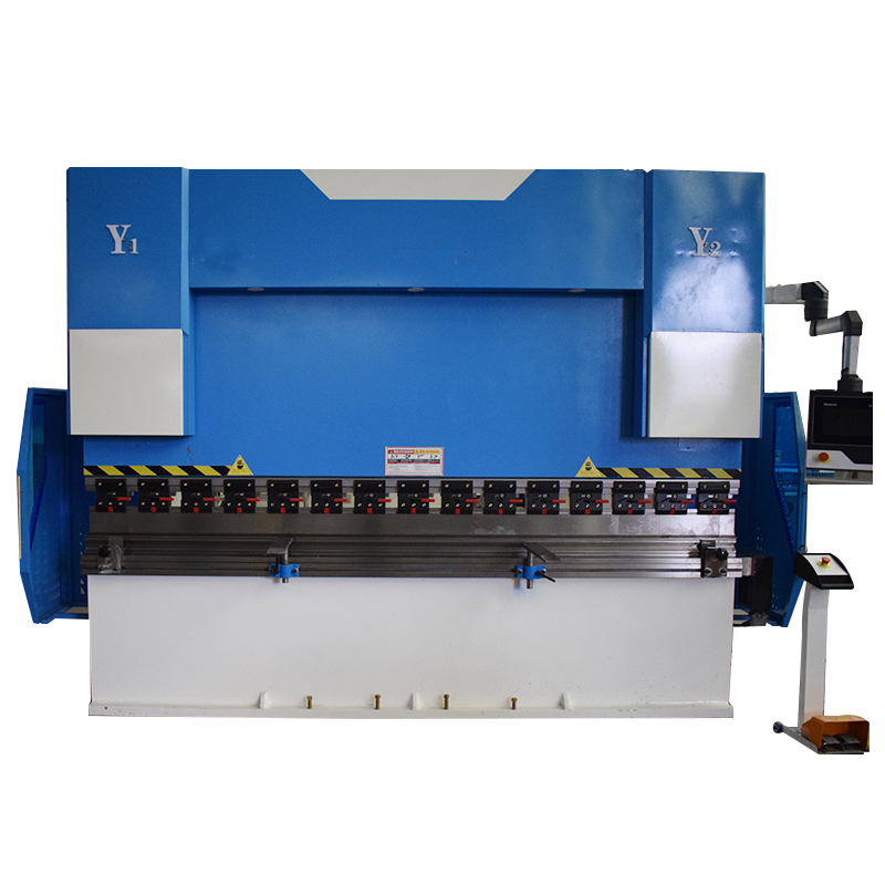 Factory Supply Electro Hydraulic Press Brake Cutting Bending Machine Fabrikversorgung elektrohydraulische Abkantpresse Schneidbiegemaschine