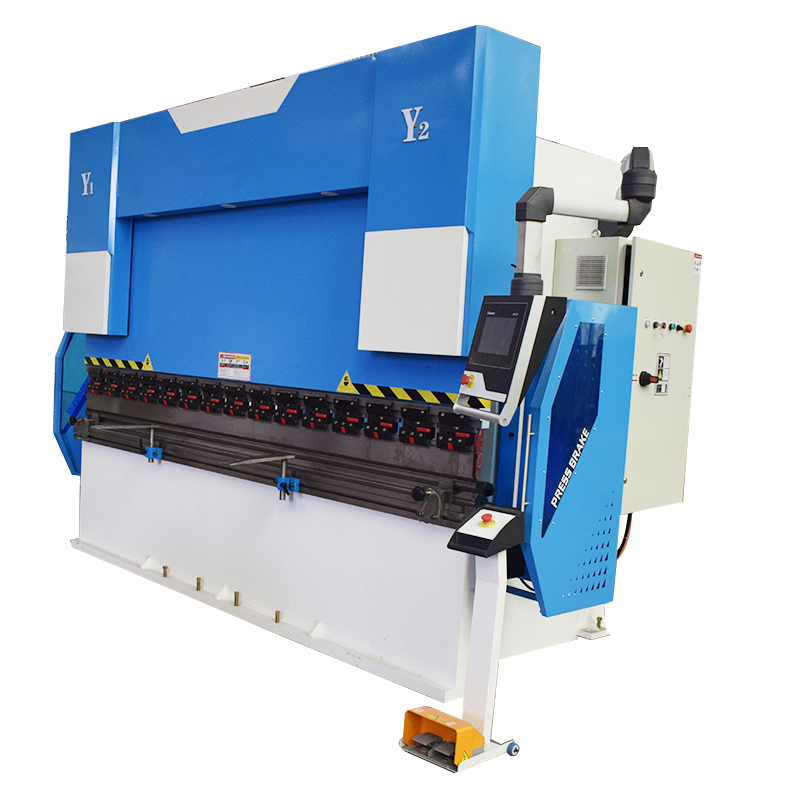 Factory Supply Electro Hydraulic Press Brake Cutting Bending Machine Fabrikversorgung elektrohydraulische Abkantpresse Schneidbiegemaschine