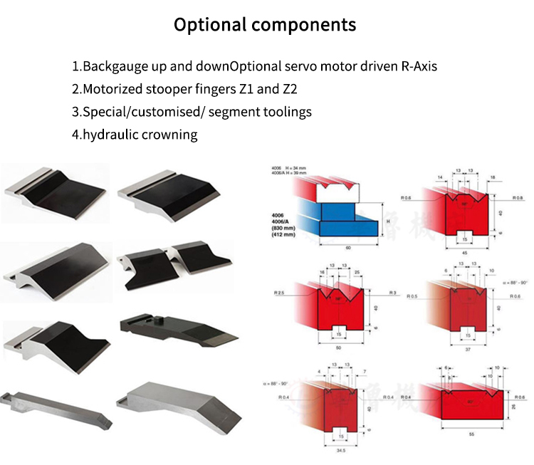 High Quality 3m Press Brake Machine Hydraulic 100 Ton For Sheet Metal Bending Hochwertige 3-m-Abkantpresse, hydraulisch, 100 Tonnen, zum Biegen von Blechen