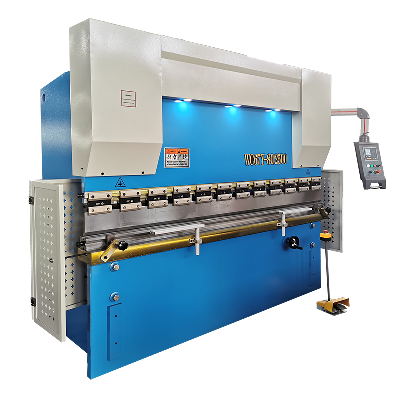 Hydraulic Press Wc67y 80/2500 China Cheap Price Hydraulic Press Brake Machine Hydraulische Presse Wc67y 80/2500 China Günstiger Preis Hydraulische Abkantpresse