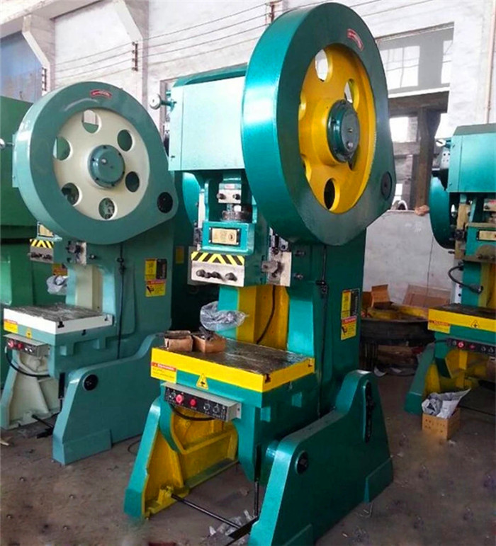 J23 Series 10 Ton Pneumatic Power Press Aluminium Lid Punching Machine J23 Serie 10 Tonnen pneumatische Kraftpresse Aluminiumdeckelstanzmaschine