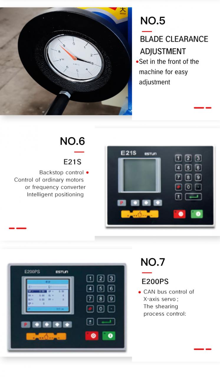 Scherschneidemaschine Guillotine Hydraulische Metallschermaschine Qc11Y/K