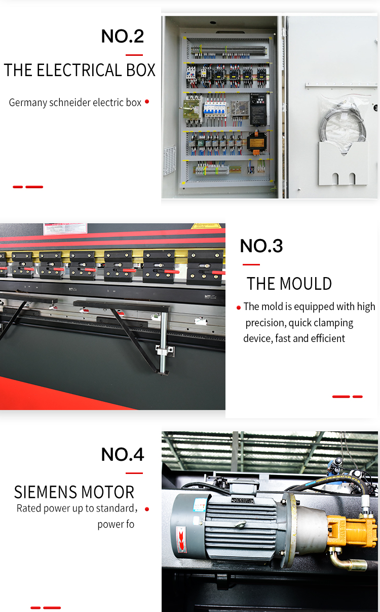 Wc67y 100t Sheet Iron Hydraulic Press Brake Machine Bending Machine Price Wc67y 100t Blech Hydraulische Abkantpresse Biegemaschine Preis